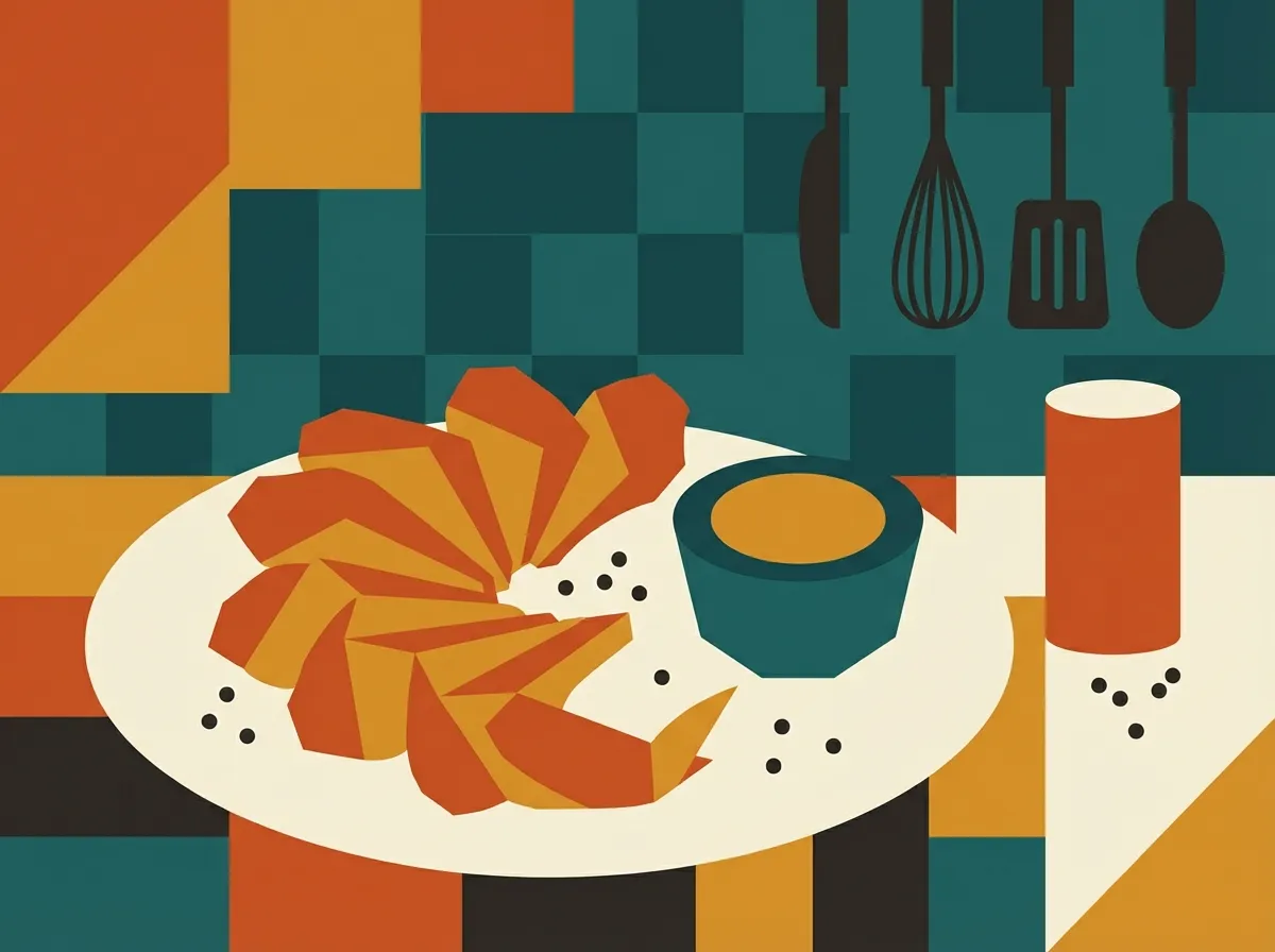 Ailes de poulet croustillantes à l'air fryer illustration