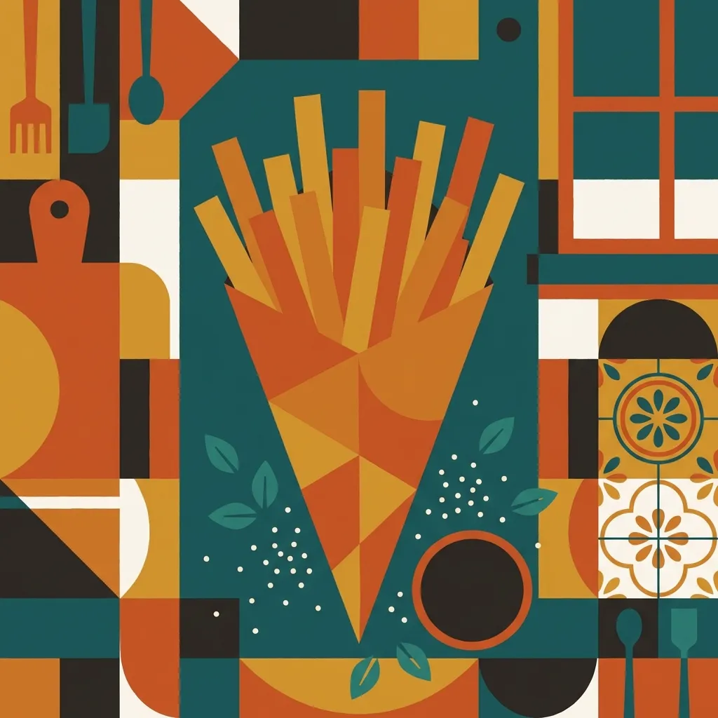 Frites croustillantes à l'air fryer