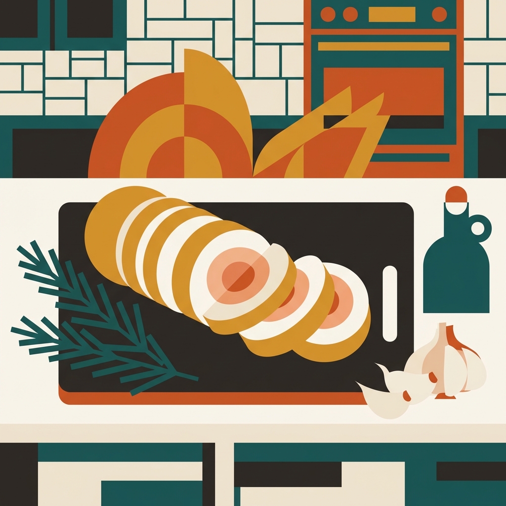 Oven-Roasted Pork Tenderloin illustration