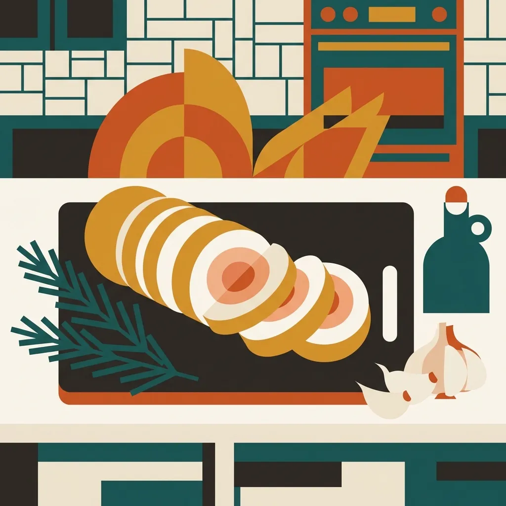 Oven-Roasted Pork Tenderloin illustration