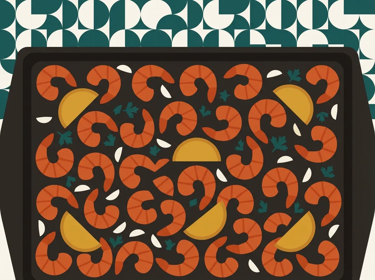 Oven Sheet Pan Shrimp illustration