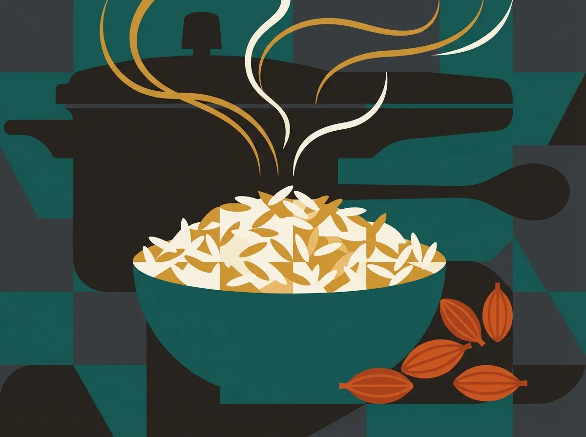 Perfect Pressure Cooker Basmati Rice
