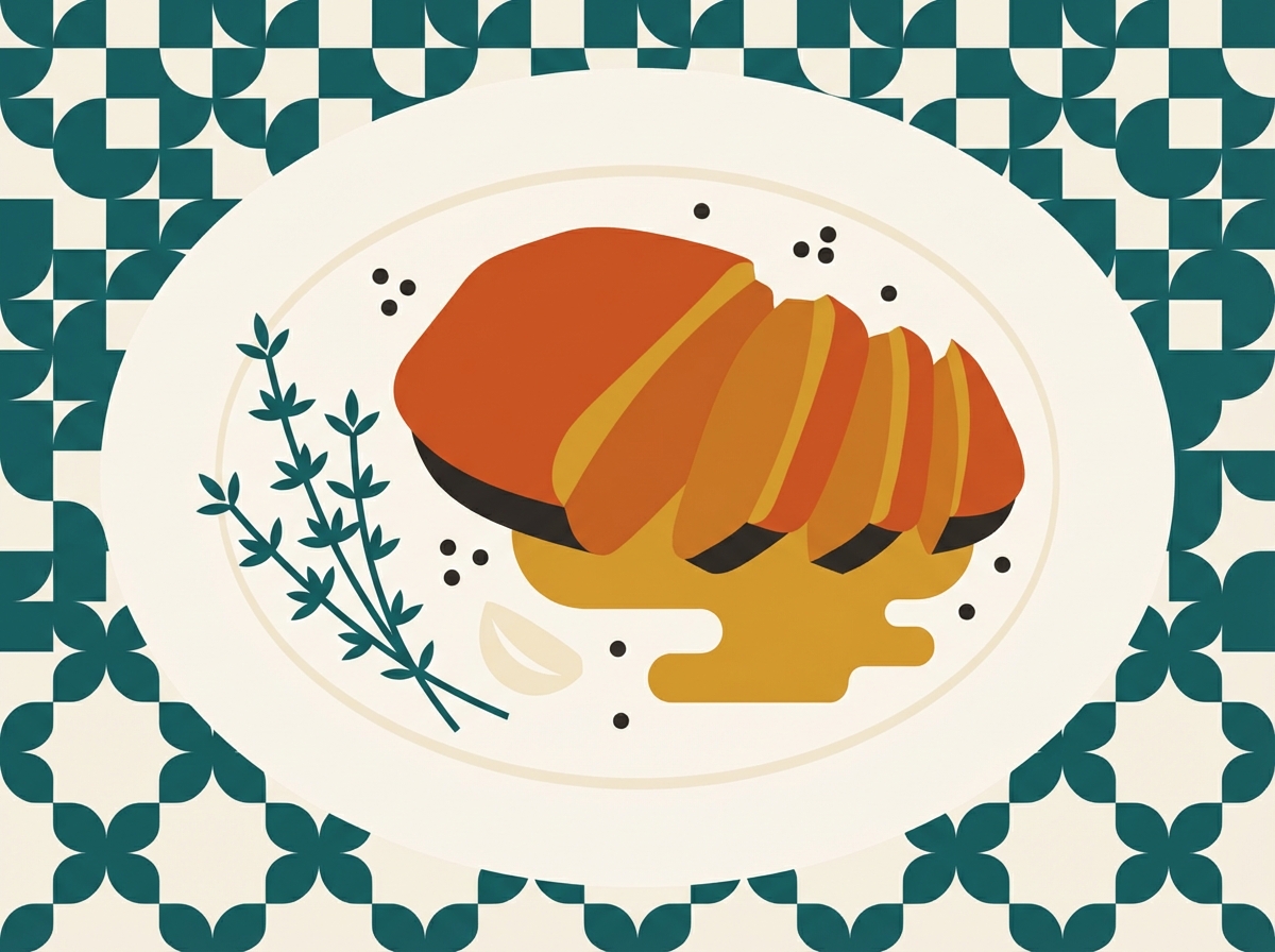 Magret de canard sous vide illustration